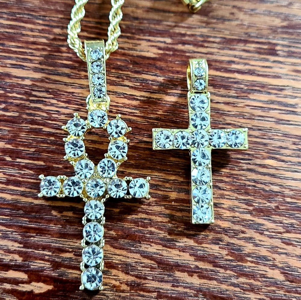 5pc Necklace Pendant & Bracelets